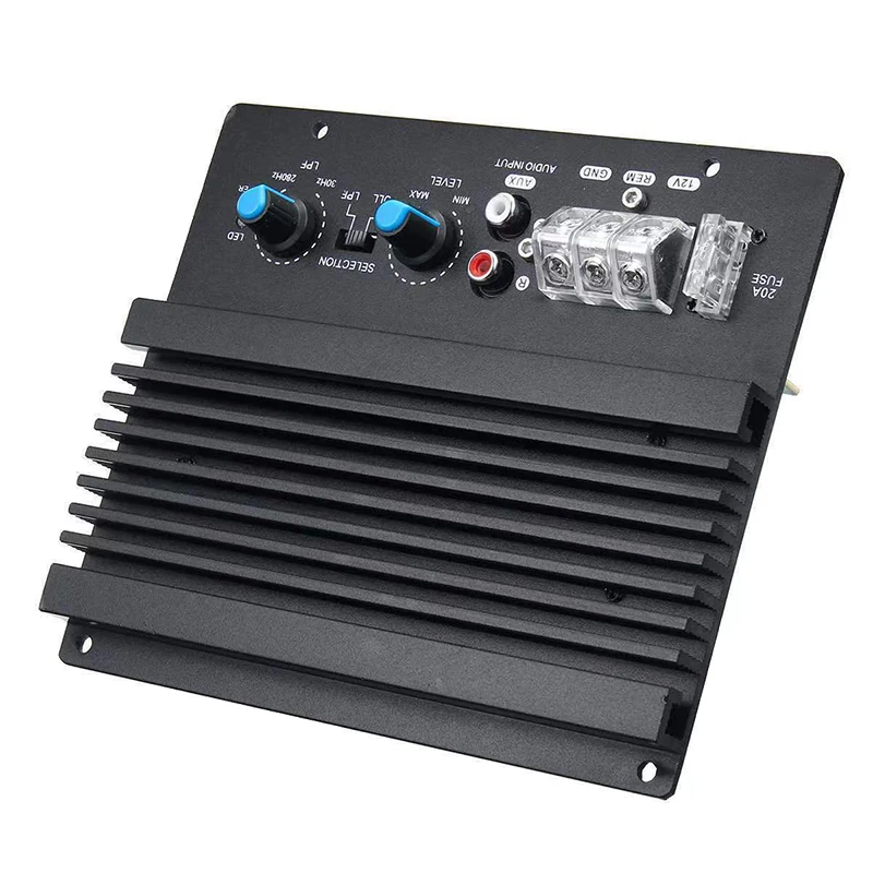 12V Universal Car Amplifier Board 600W Mono Car Audio Amplifier Powerful Automobile Stereo Subwoofers Amplifier Car Accessories