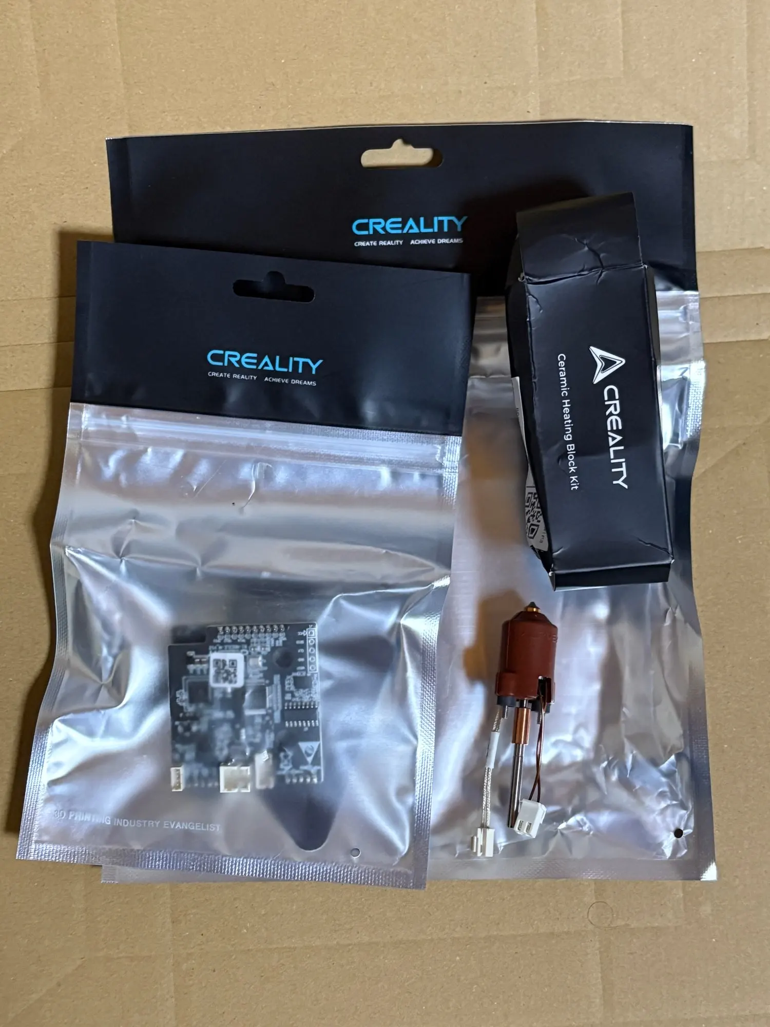 Creality PCBA_G_K1-MAX/K1_T9_GD32F303CBT6 NOZZLE-C-V13 Adapter