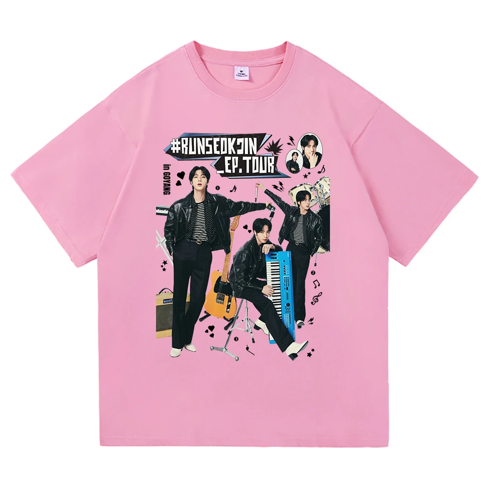RUNSEOKJIN_ EP.TOUR Tシャツ 新品 公式　XL Jin Runseokjin EP Tour 2025 T Shirt Hot Fashion Men/Womne New