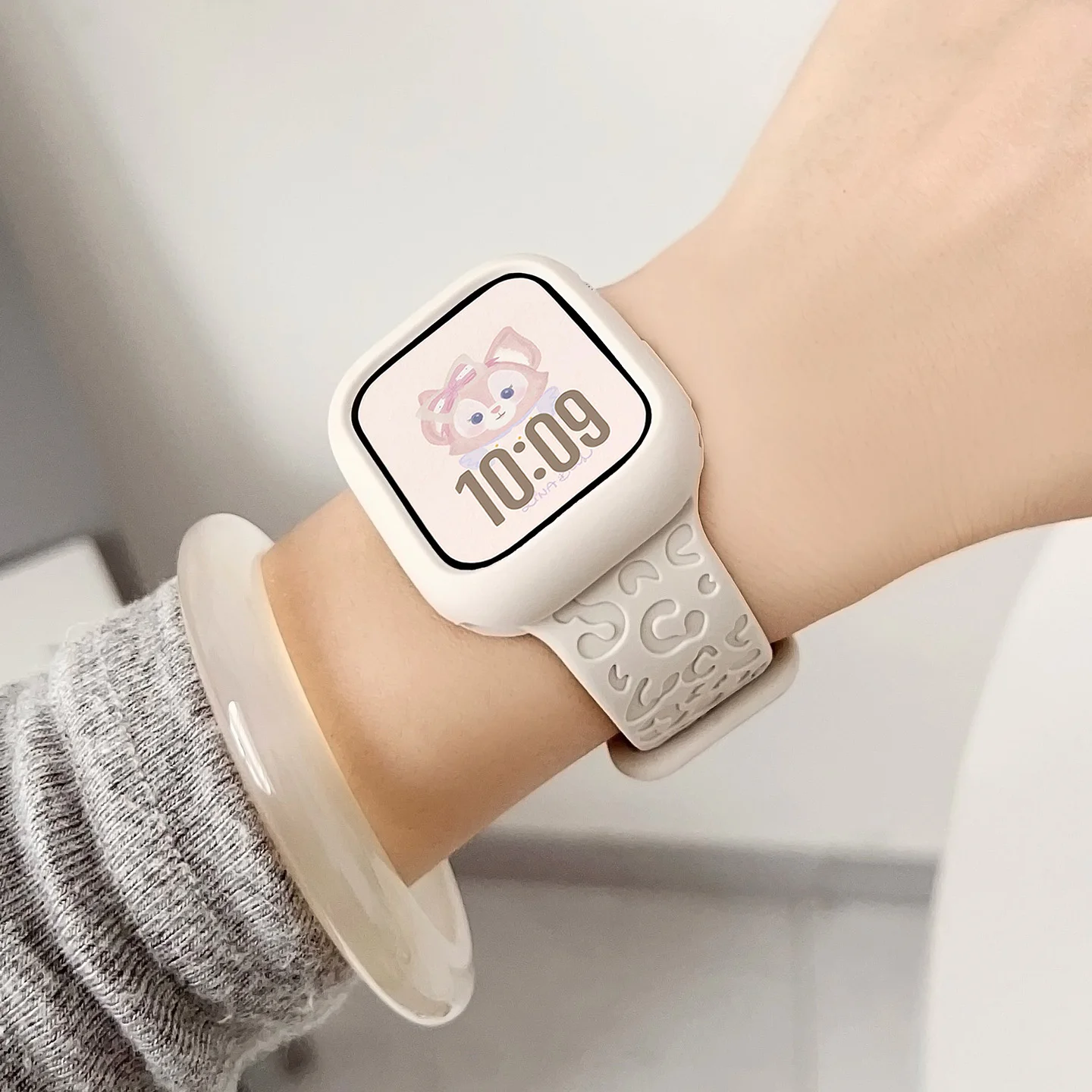 Gehäuse + Armband für Apple Watch 11-10 46 mm 42/40 mm 44/41/45 mm Stoßstangenschutz TPU weiche Silikonhülle iWatch Serie 9 8 7 6 5 4 SE 3 – Detail 3