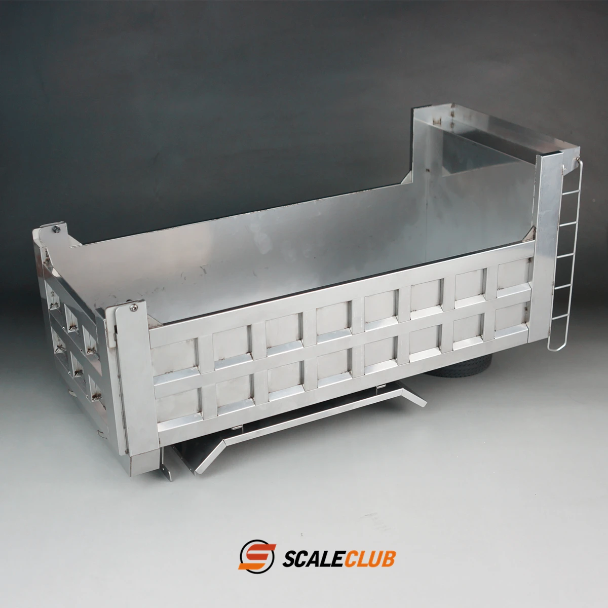 

Scaleclub Stainless Steel Sheet Metal Domestic Mud Head Square Bucket Mud Head 1/14 Carriage Body For Tamiya Lesu Rc Truck