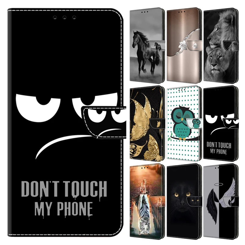 3D Animal Pattern Flip Leather Wallet Case - Premium Phone Cover for Sony Xperia Series (2023)