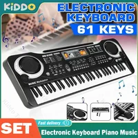 61 Keys Electronic Keyboard Piano Digital Music Key Board Kid Multifunctional with Microphone Musical Enlightenment Xmas Gifts 1