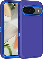V Box Heavy Duty Military Grade Shockproof Rugged Case - Google Pixel 9a (Dark Blue)