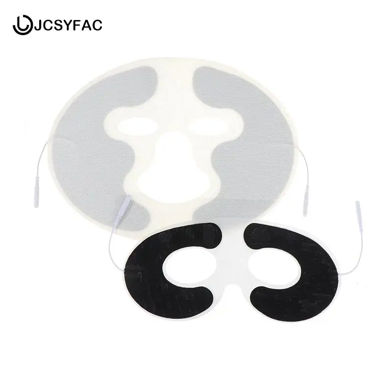 

1PCS Non Woven Self Adhesive Eye Mask Face Mask Electrode Pad With 2mm Pin Line For Electronic Pulse Therapy Massager