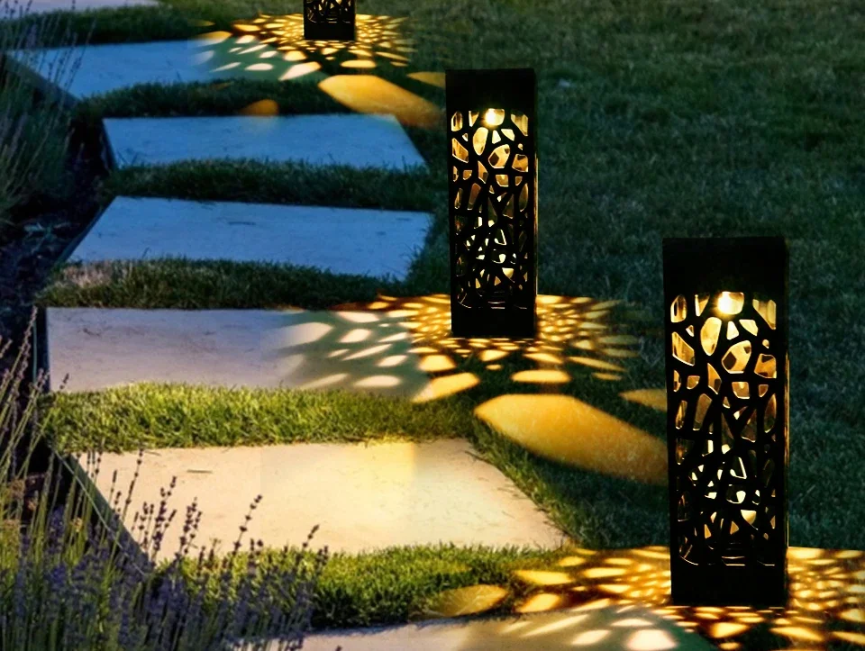 Description Picture 4 of item6 Pack LED Solar Lights Outdoor Waterproof IP65 Solar Lawn Lamp Garden Lights for Yard Patio Walkway Pathway Landscape Lighting