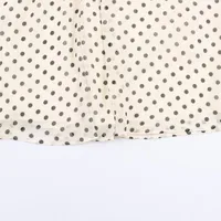 Women Polka Dot Print Blouse Casual High Collar Long Sleeve Lady Top Simple Women's Blouse Female Shirts & Blouses - Image 6