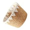 Natural Planter Wicker Basket  Flower Pot Rattan Straw Plants Basket For Home Garden organizer Decoration 22/25/32cm 3