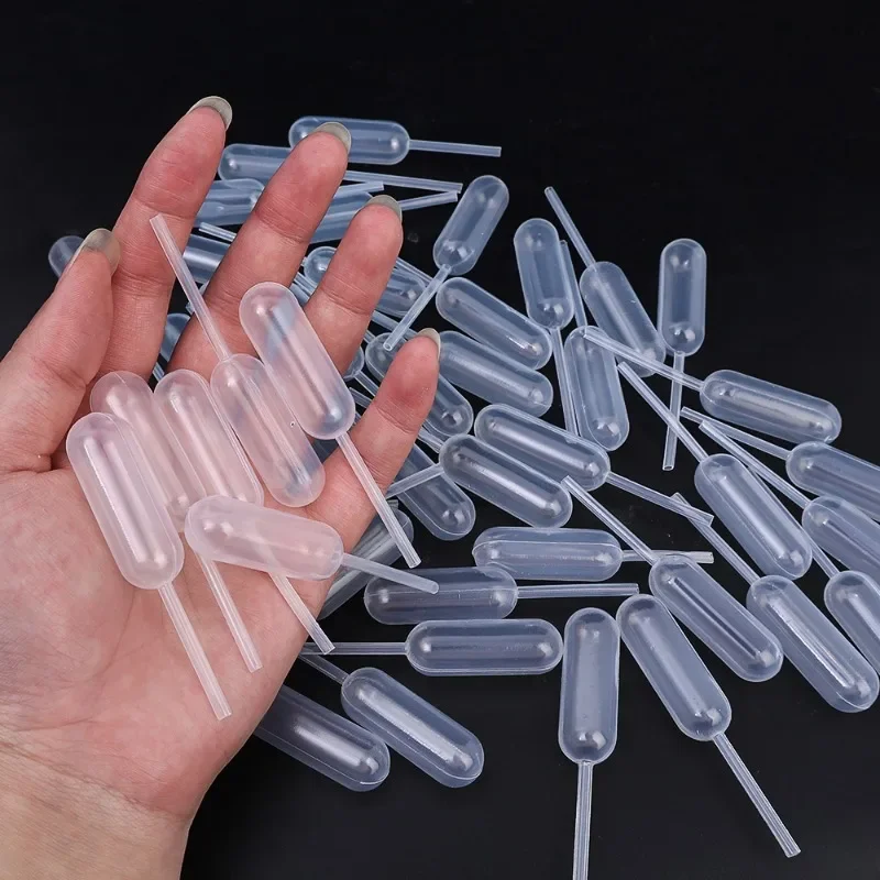 4ml Mini Dropper Disposable Jam Dropper for Cupcake Sauce Squeeze Transfer Pipette Tool Dessert Stuffed Cake Decor