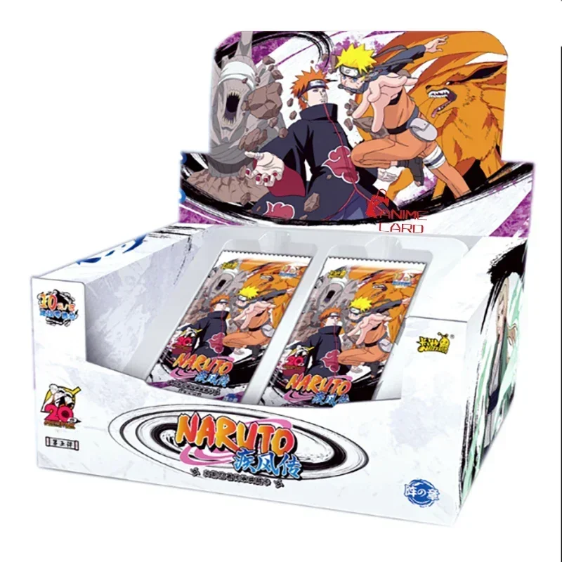 KAyou-Genuíno Naruto Cartões para Crianças, Coleção Completa Série, Capítulo Luta, Capítulo Pro, Jogo de Brinquedo, Presente