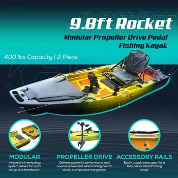 Detachable Single-Person Modular Kayak 1
