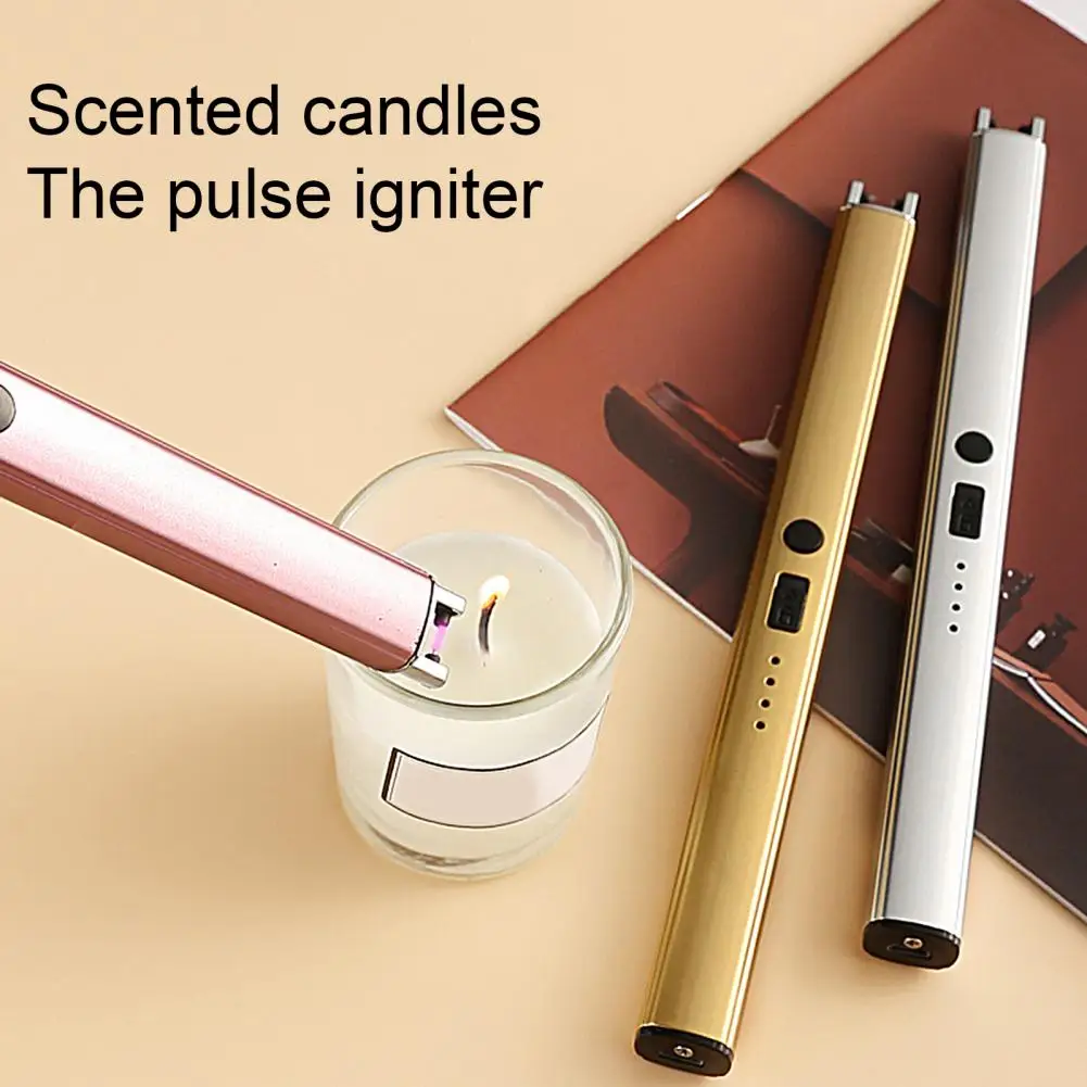 

Pulse Igniter Portable Pulse Ignition Device USB Rechargeable Scented Candle Electric Arc Igniter Camping Supplies