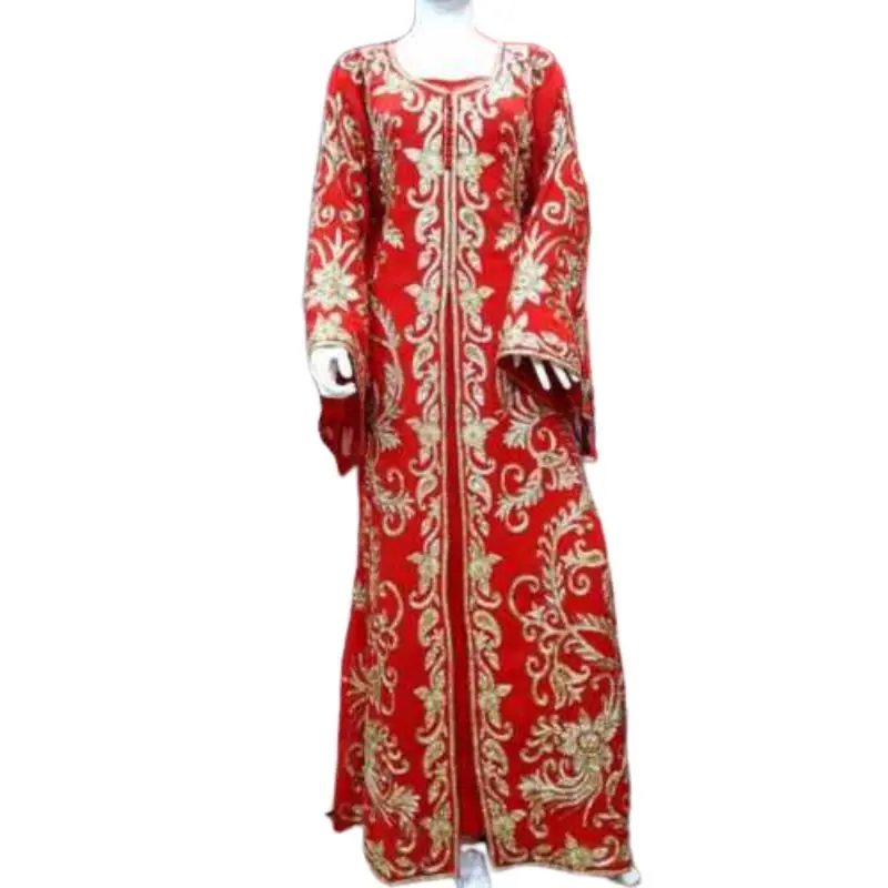 

Caftan Dubai Moroccan Abaya Farasha Kaftans Jacket Gown Dresses