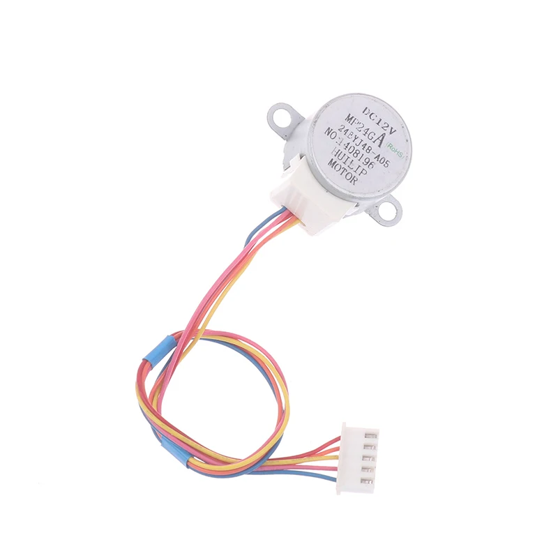 4-Phase 5-Wire DC Gear Stepper Motor 12V 24BYJ48 Reduction Motor Ratio 64:1 Single Chip Microcomputer/Camera Monitoring stepper motor