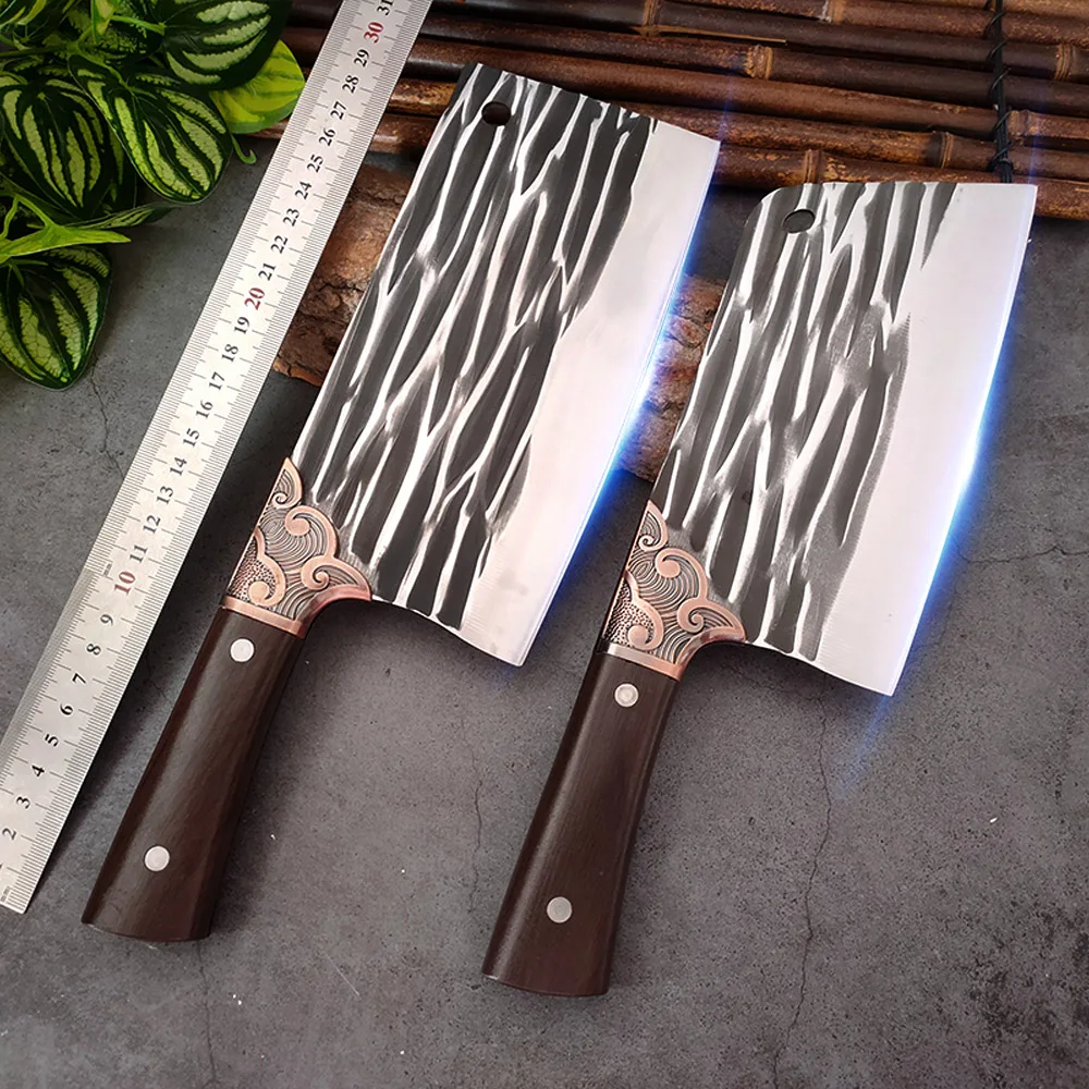 

Forged Butcher SlicingCutter Knife Razor Sharp Kitchen Chef Filleting Cutlery Bone Chopping Cooking Tools set Gift Knife