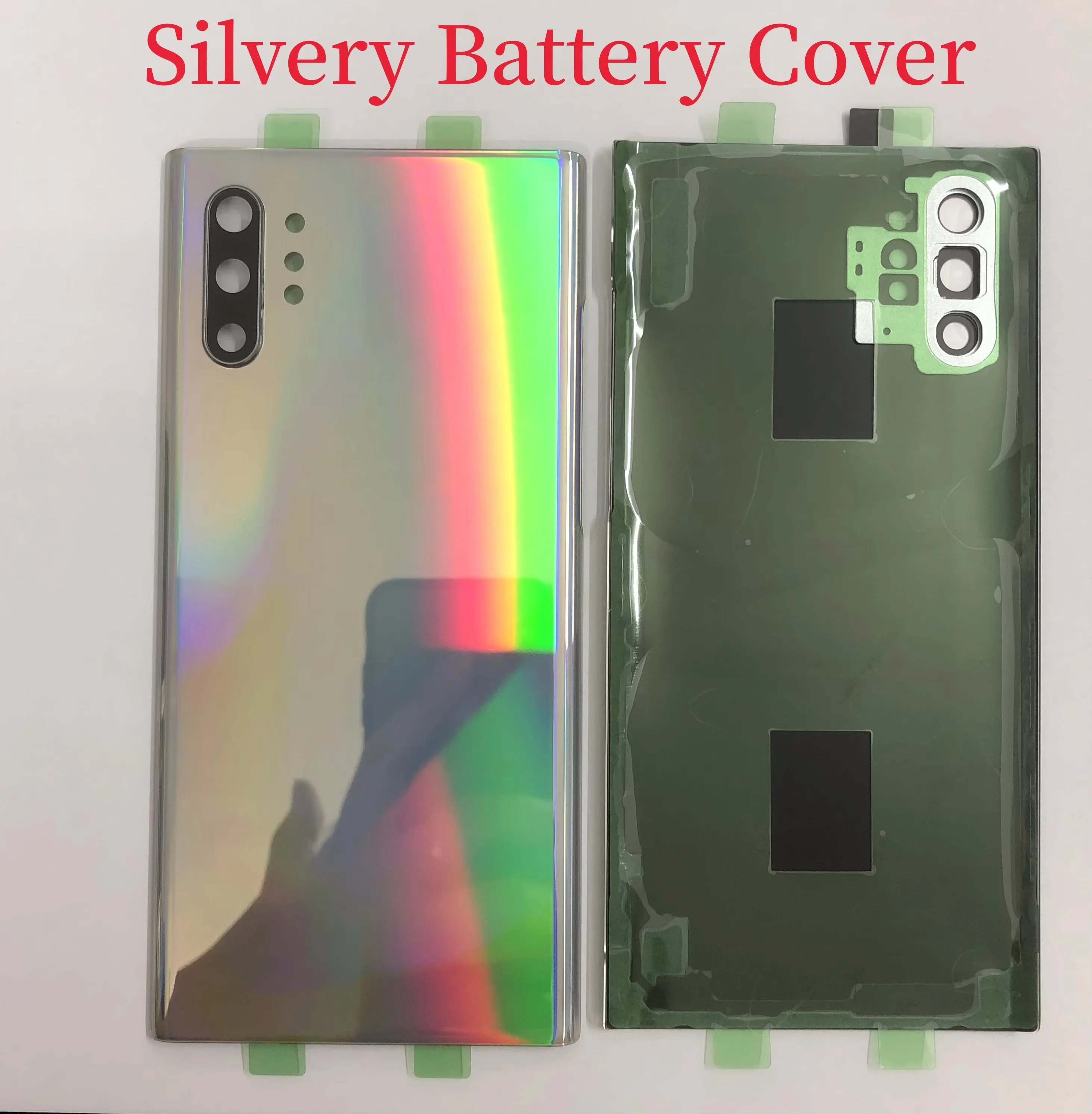 Premium 3D Glass Rear Battery Cover with Camera Lens