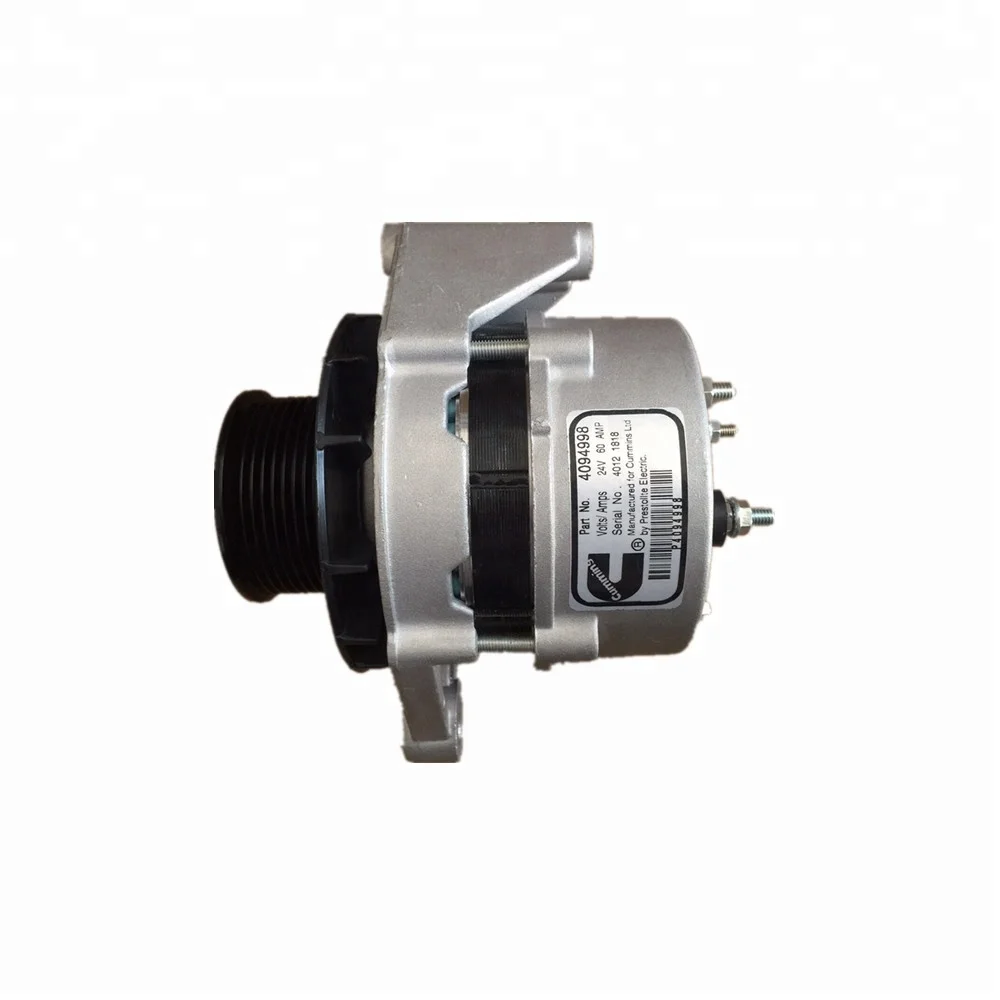 

4094998 24V Genuine Engine And Generator Set Parts Dcec 6Bt Engine 60Hz 110/220 Volt Generator Alternator Prices