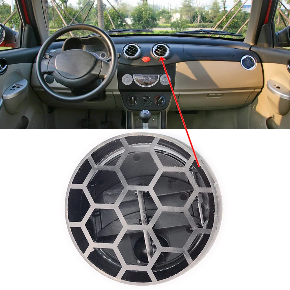 

1x Instrument Panel Air Conditioning Outlet For Lifan 320 Black Plastic Electrical Equipment Direct Replacement Plug-And-Play