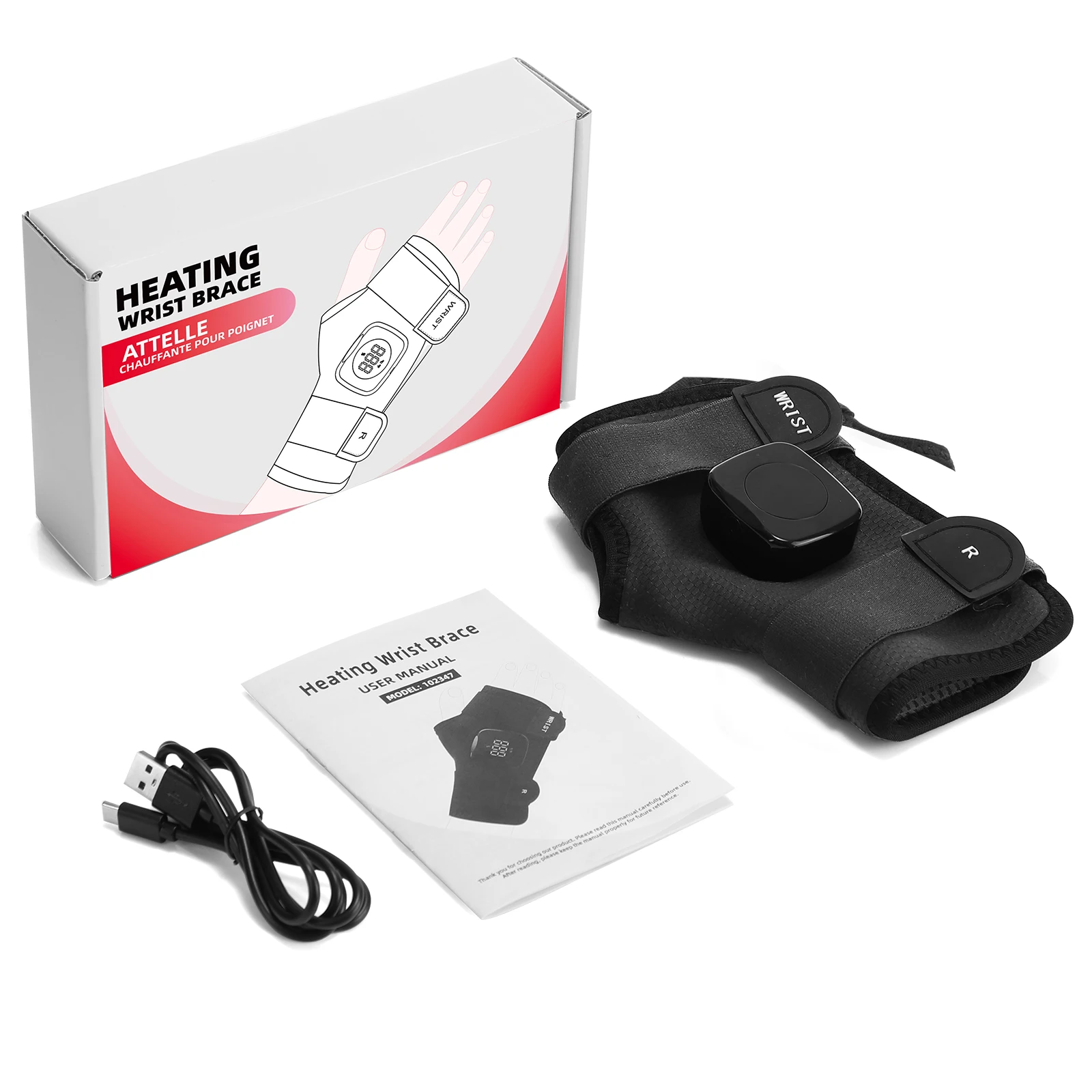 New Magnetic Controller Heat Wrist Guard Hand Joint Tendon Sheath Strain Hot Com