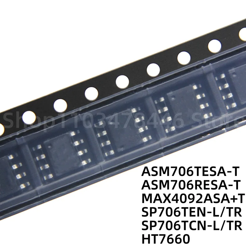 

100 штук Φ MAX4092ASA + T ASM706TESA-T/TR ASM706RESA-T/TR HT7660 SOP8