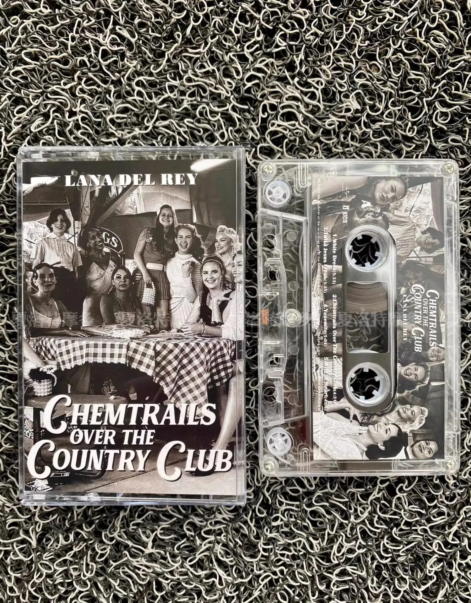 Магнитная музыкальная лента «Лана Дель Рей», музыкальная магнитная лента «хемоследы над деревенским клубом», альбом, кассеты, косплей, плеер, автомобильный рекордер, звуковая дорожка, коробка