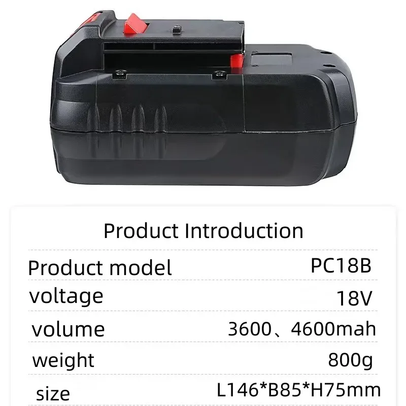 Porter-Cable PC18BLX 18-Volt Lithium-Ion Cordless LX Replacement