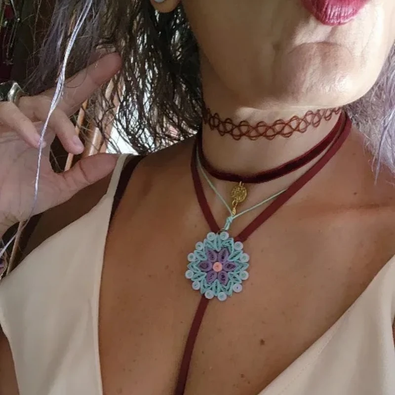 12pcs Hot Sale Vintage Chokers Necklaces For Women Stretch Tattoo Necklaces Elastic Chocker Simple Trendy Girls Short Pendant - Image 3