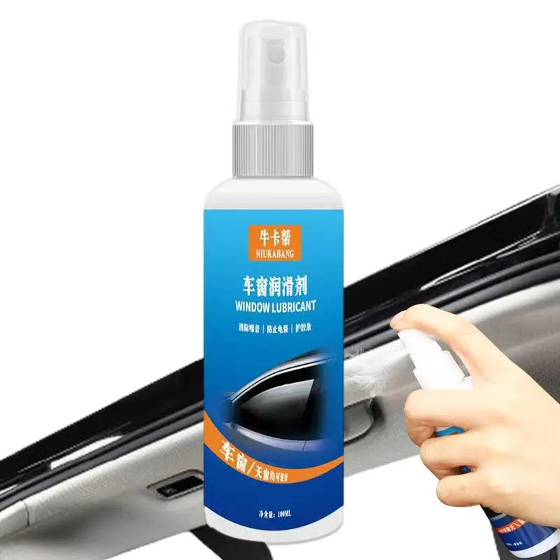 

Garage Door Lubricant Spray Car Door Seal Garage Door Window Lubricants Multipurpose Long-Lasting 100ml Car Lubricant Spray