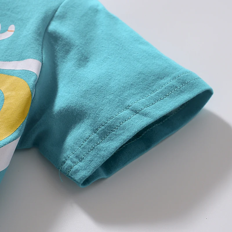 Little maven Boys T Shirts Cartoon Universe Astronaut Planets Children's Clothing t shirts Cotton Baby Boys Tops Tees Clothes 5