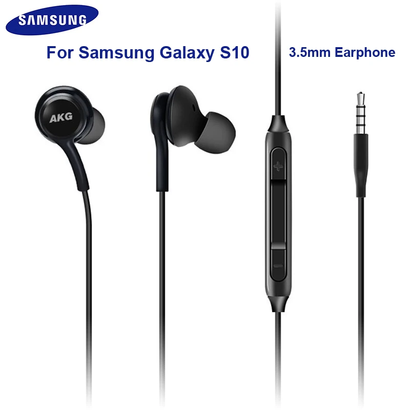 Samsung AKG EO-IG955 - Auriculares de 0.138 in con micrófono/control  remoto, color gris oscuro (renovado)