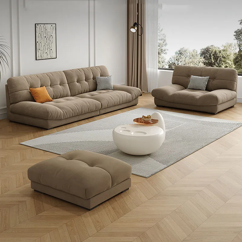 

Grande Single Living Room Sofas Multifunctional Sectional Floor Recliner Sofa Italian Style Minimalista Canape Salon Furniture