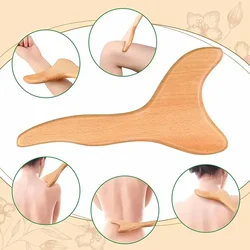 Body Contour Wooden Lymphatic Massager - Cellulite & Maderotherapy Therapy Roller Tool (As showns)
