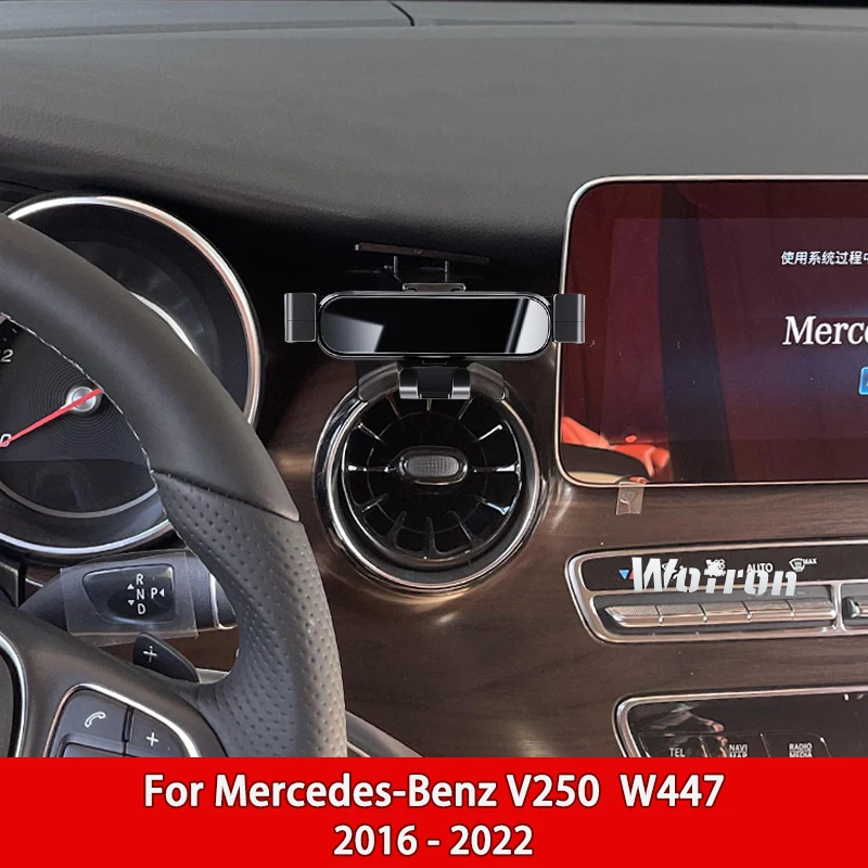 Car mobile phone holder 360 Degree rotating GPS special mount support accessories for Mercedes Benz V250 W447