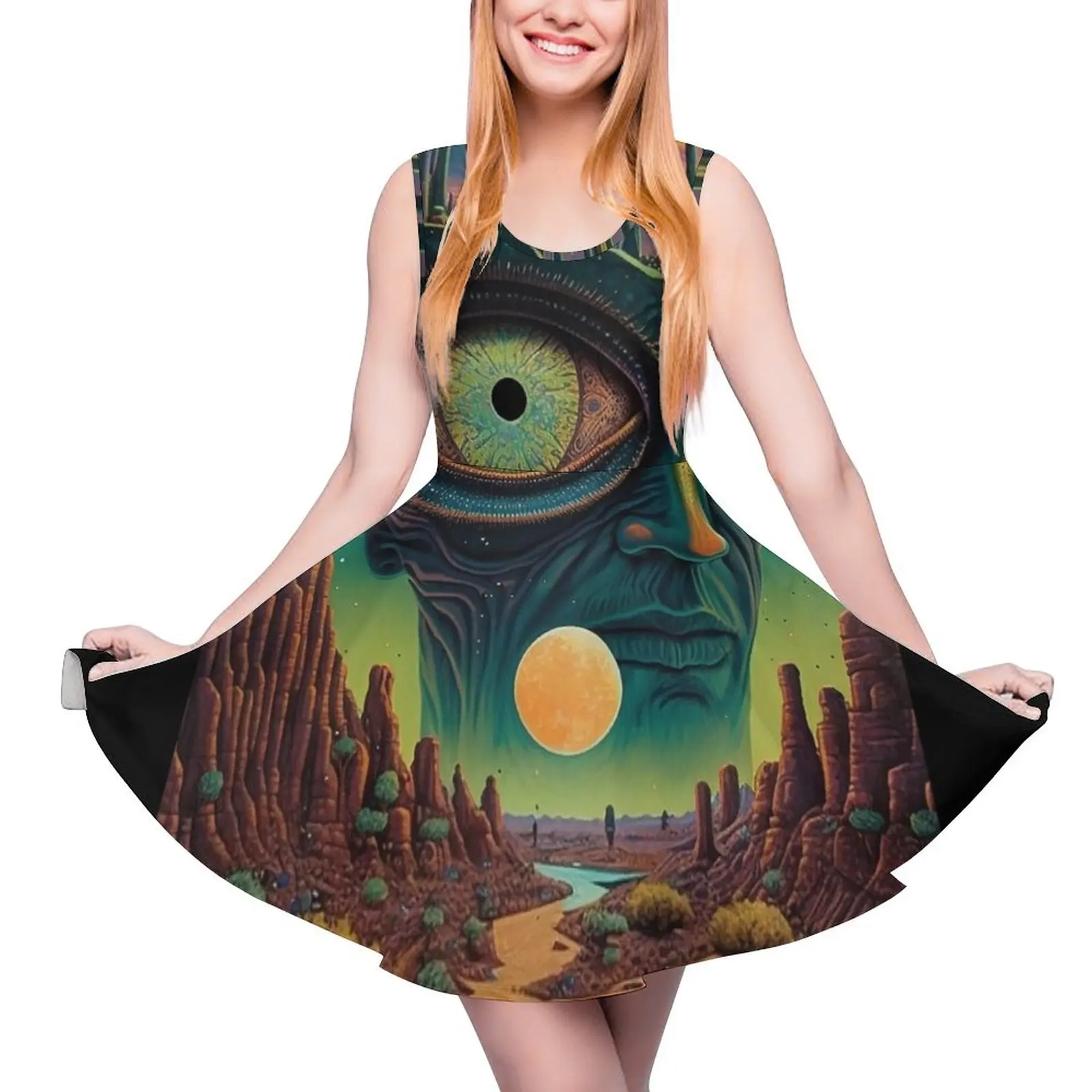 

Psilocybin платье без рукавов для женщин летние платья для женщин 2024 платья для свадебной вечеринки