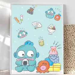 H - Hangyodon Cute Classic Movie High Quality Waterproof Wall Art Poster for Living Room or Bedroom Decor (Z4)