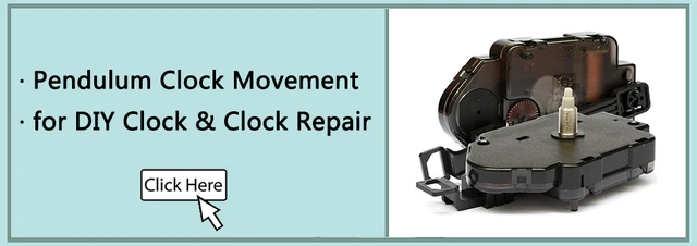 LOT DE 5 Aiguilles D'horloge En Aluminium Pour Pièces De