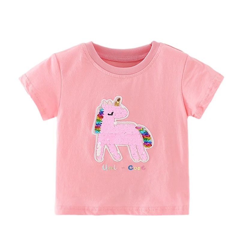 t shirt printing children's	 Cute Kids Cartoon T Shirt 2-8 Years Baby Girl Clothes Cotton Tshirt For Girls Children Summer Short Sleeve Tops Infant Clothing t-shirt in kid	