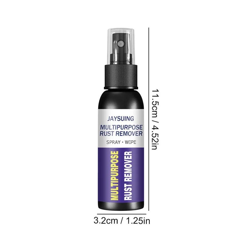 Car Maintenance Iron Powder Cleaning Super Rust Remover Cleaner 50ML 100ML Purpose Rust Remover Spray Metal Surface Chrome Paint