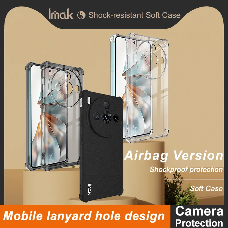 Matte Black IMAK Lens 360° Protective Phone Case - Soft Cover Edition