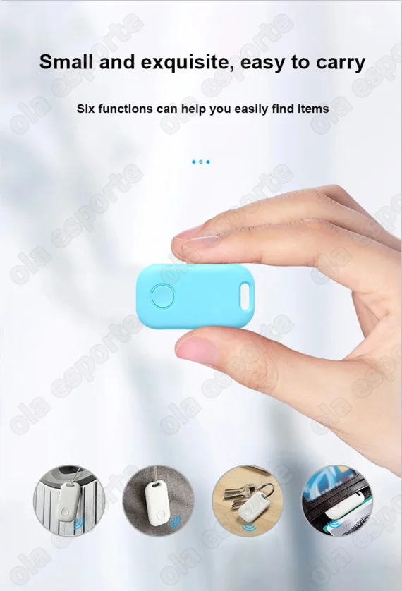 Mini GPS Tracker for Kid Dog Pets Key Finder Bluetooth Anti-lost Alarm Smart Air Tag Wireless Child Bag Wallet Finder Locator