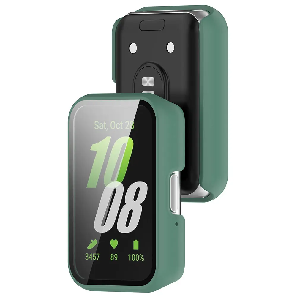 Premium Protective Case with Glass Film for Samsung Galaxy Fit 3 - Durable PC Cover & Hard Bumper for Ultimate Protection