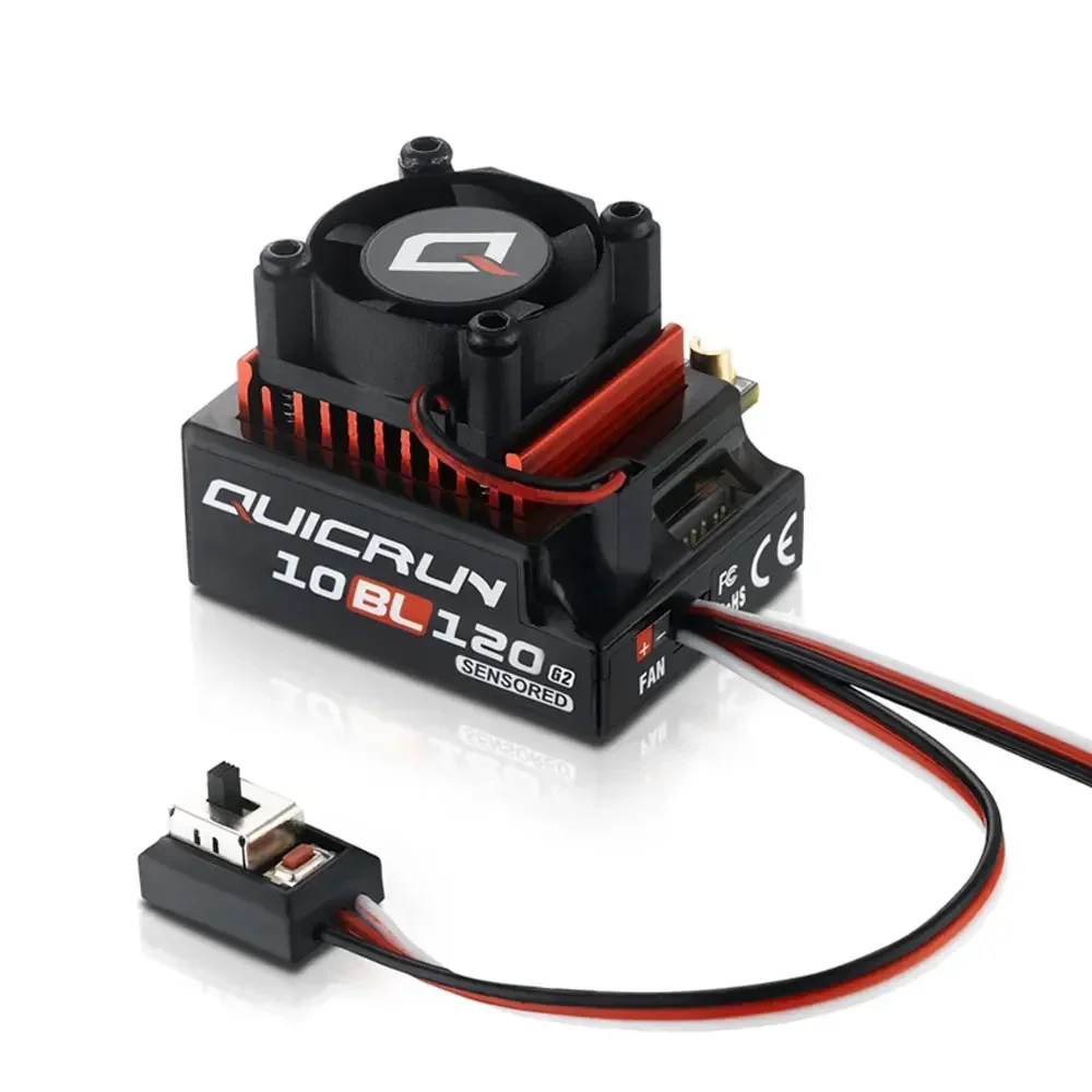 Hobbywing QuicRun 10BL120 G2 ESC 120A bezszczotkowy do RC 1/10