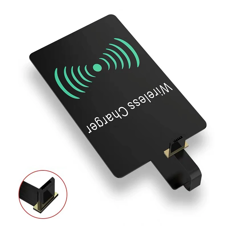 fast wireless charger Qi Wireless Charger Receiver Support Type C  MicroUSB Fast Wireless Charging Adapter For iPhone5-7 Android phone Wireless Charge wireless charging station Wireless Chargers