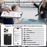 AI Voice Recorder 118 Languages ChatGPT-4  App Phone Call Mini Audio for Meetings, Lectures，Calls, AI Transcription Transcribe - Image 4