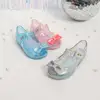 Girls Sandals Summer New Crystal Princess Shoes Anti-slip Breathable Fashion Children Sandals Beach Girls Shoes Cute Jelly Shoes 1