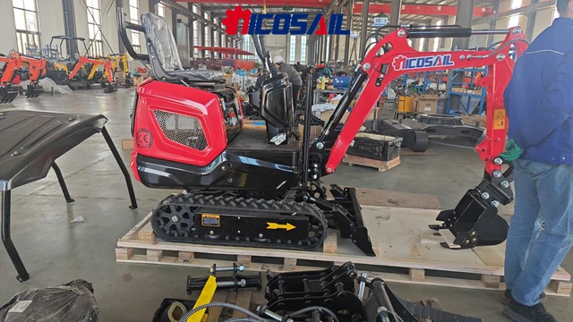 Factory price: China small hydraulic crawler excavator, mini excavator, 1.8-ton small excavator, customized product 1