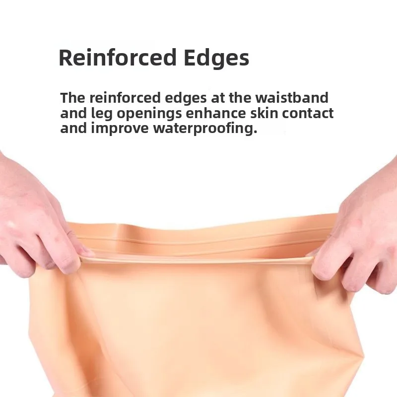 Skin color double waterproof men l 50-70kg