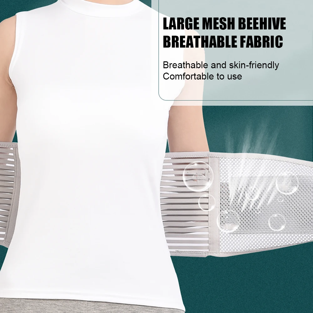 Lumbar Support Belt Waist Protective Steel Plate Orthopedic Back Support Corset Brace Pain Relief