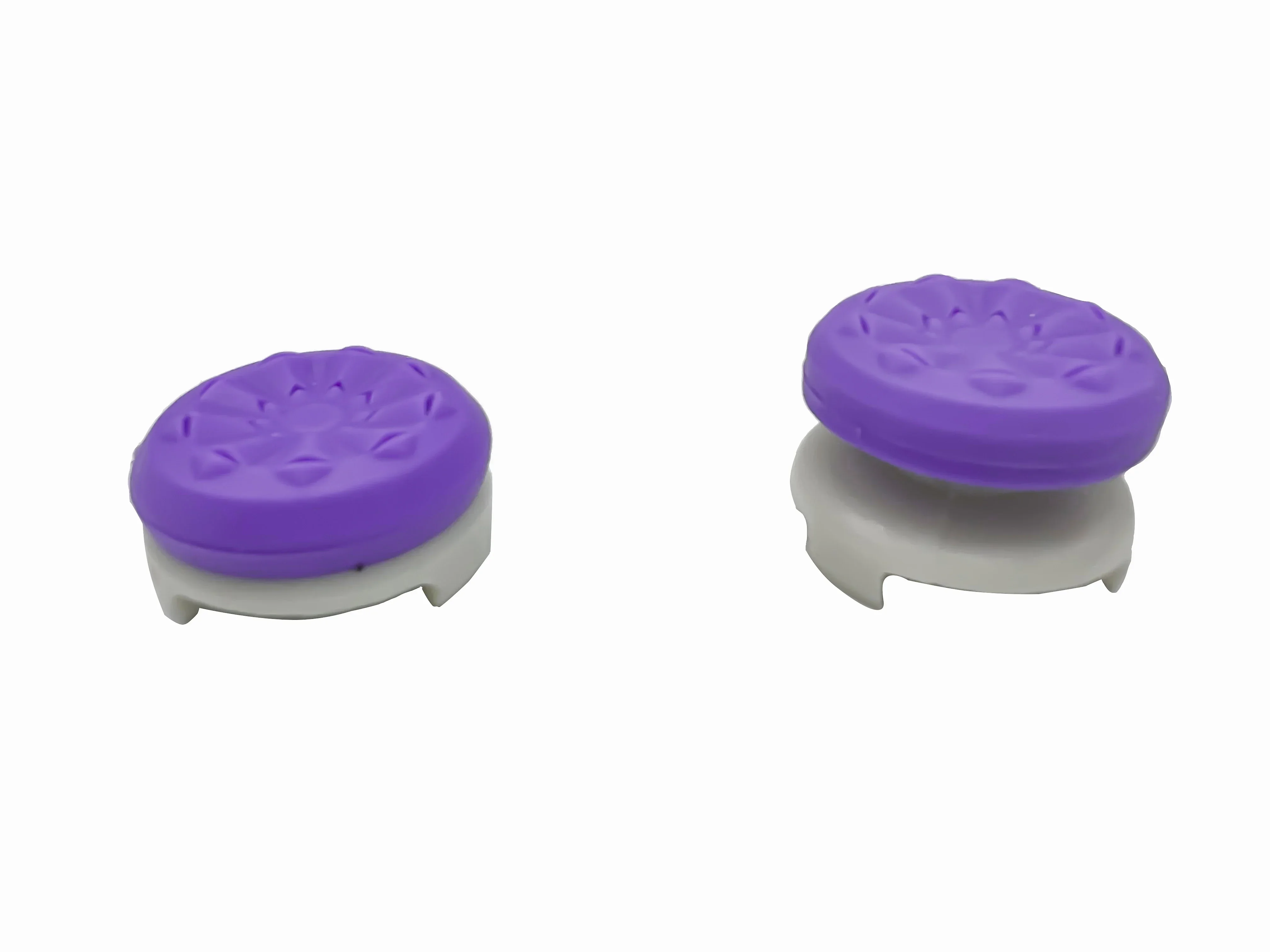 ZOMTOP for Playstation 4 (PS4) and Playstation 5 (PS5) gamepad thumbsticks 1 high-rise 1 mid-rise joystick replacement silicone analog stick caps analog joystick caps