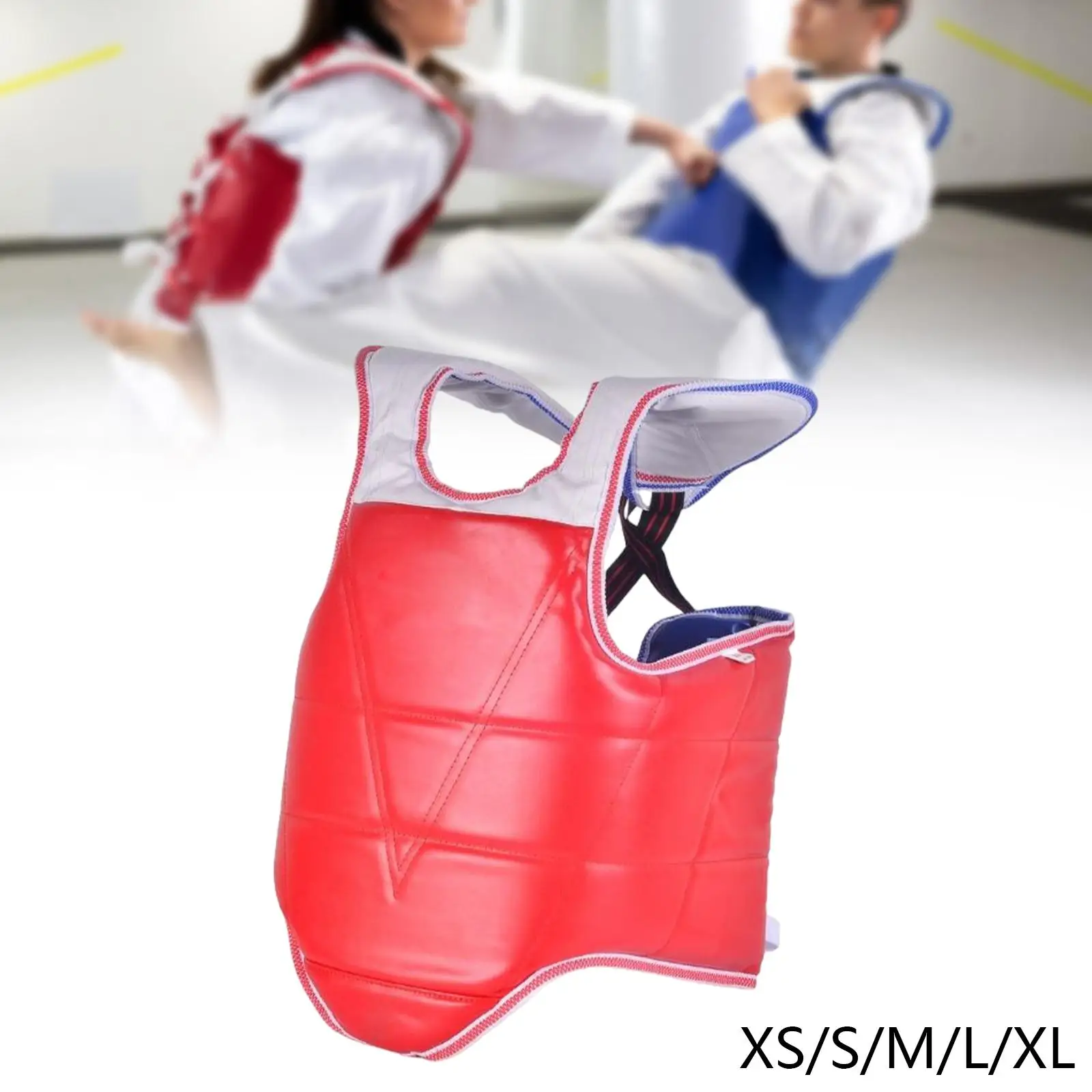 Reversible Chest Protector Karate Chest Gear Mma Comfortable Boxing Abdominal
